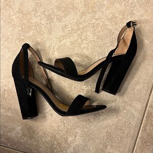 Target Merona black block heels